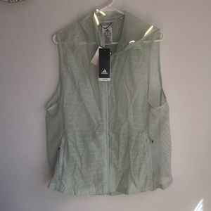 Adidas reflective work out vest